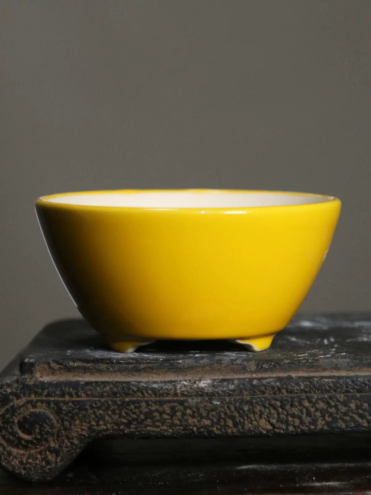 Plant Pot Small Desk - Vaso per bonsai rotondo colorato in