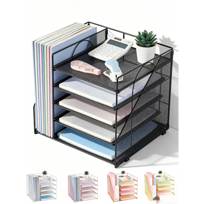 Desk Setup Design - Portadocumenti in carta a 5 strati,