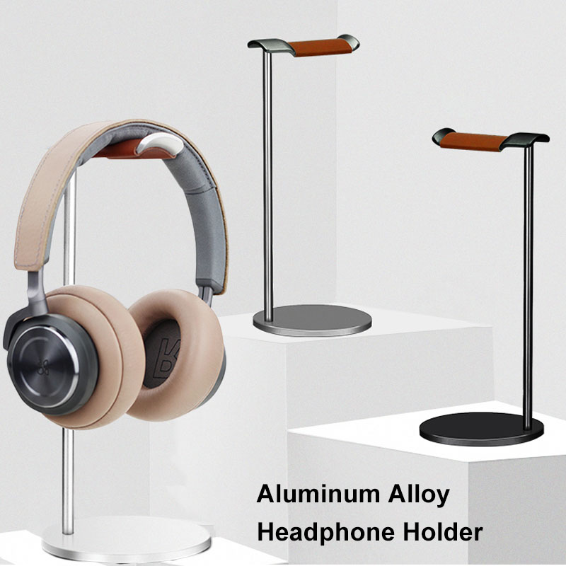 Gaming Setup Desk - Supporto per cuffie curvo in alluminio