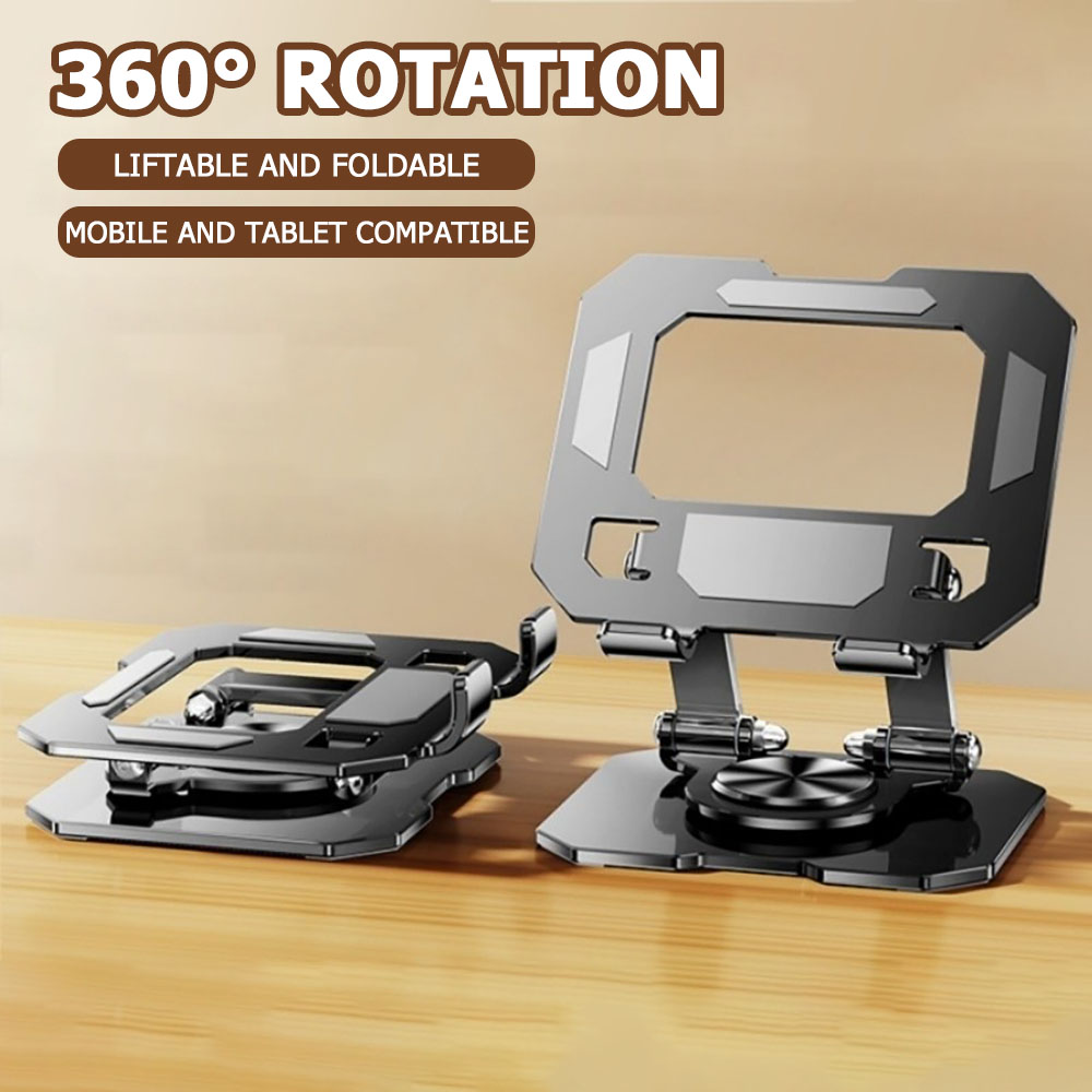Desk Setup Gear - Supporto Girevole a 360° per Tablet