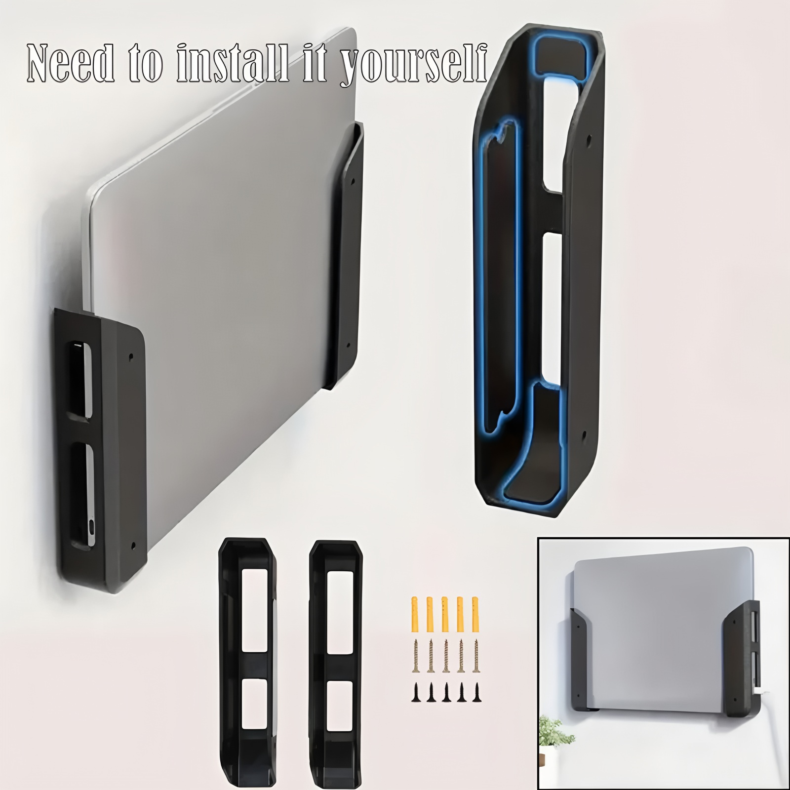 Desk Setup Macbook - Supporto Universale da Parete per Laptop,