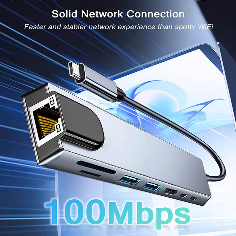 Hub USB tipo C 8 in 1 per MacB - Desk Setup Usb Hub recensione e prezzo