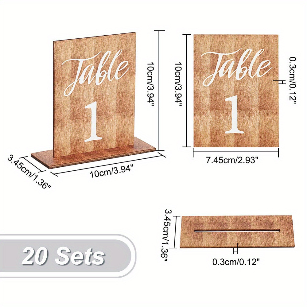 20 eleganti cartellini con num - Desk Setup Design recensione e prezzo