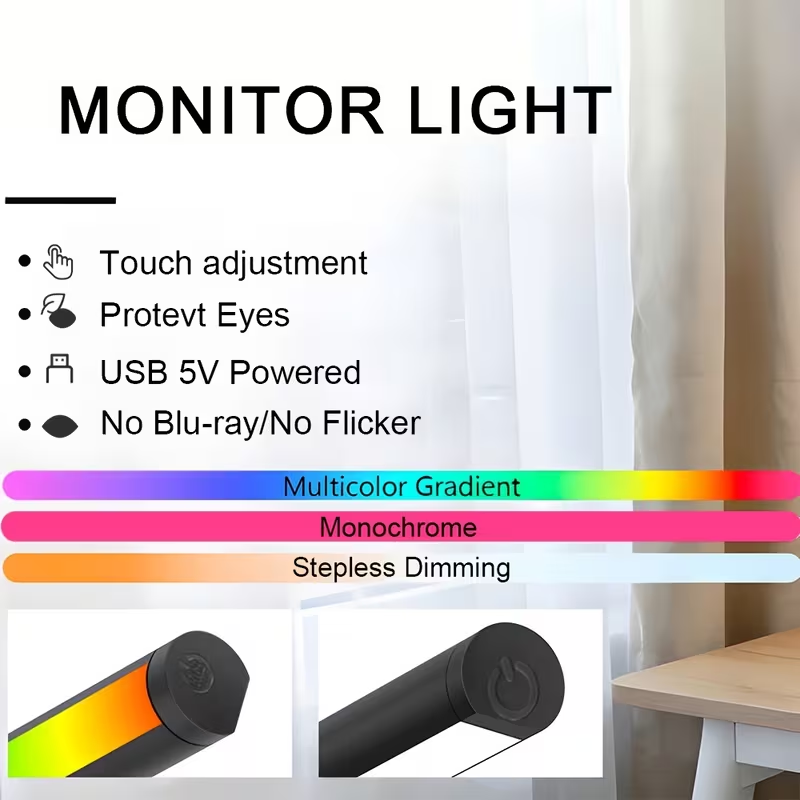 Barra Luminosa LED per Monitor - Desk Setup No Monitor recensione e prezzo