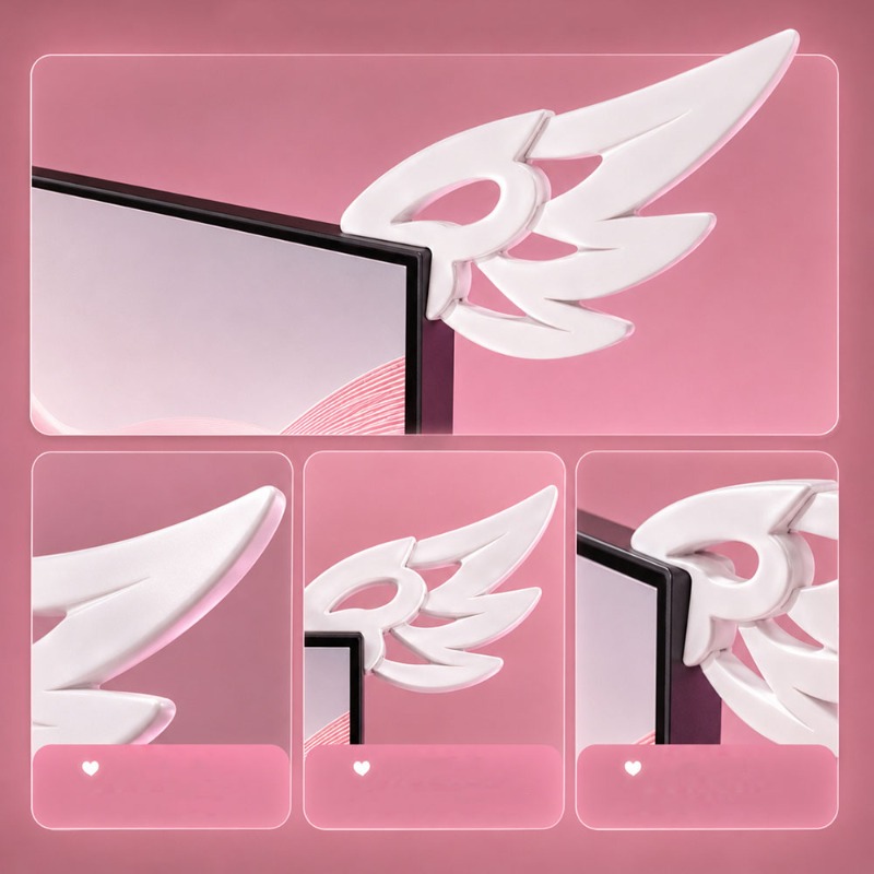 Decorazione 3D a Forma di Ali  - Desk Setup No Monitor recensione e prezzo