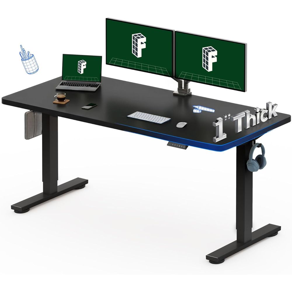 Scrivania Elettrica Regolabile - Desk Setup One Monitor recensione e prezzo