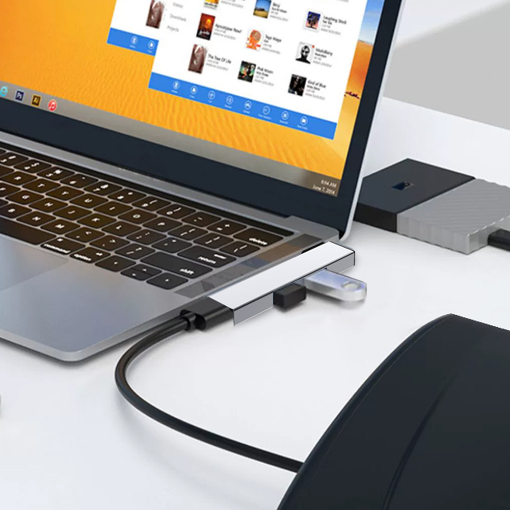 Hub USB 3.0 3 in 1 con 3 porte - Desk Setup Usb Hub recensione e prezzo
