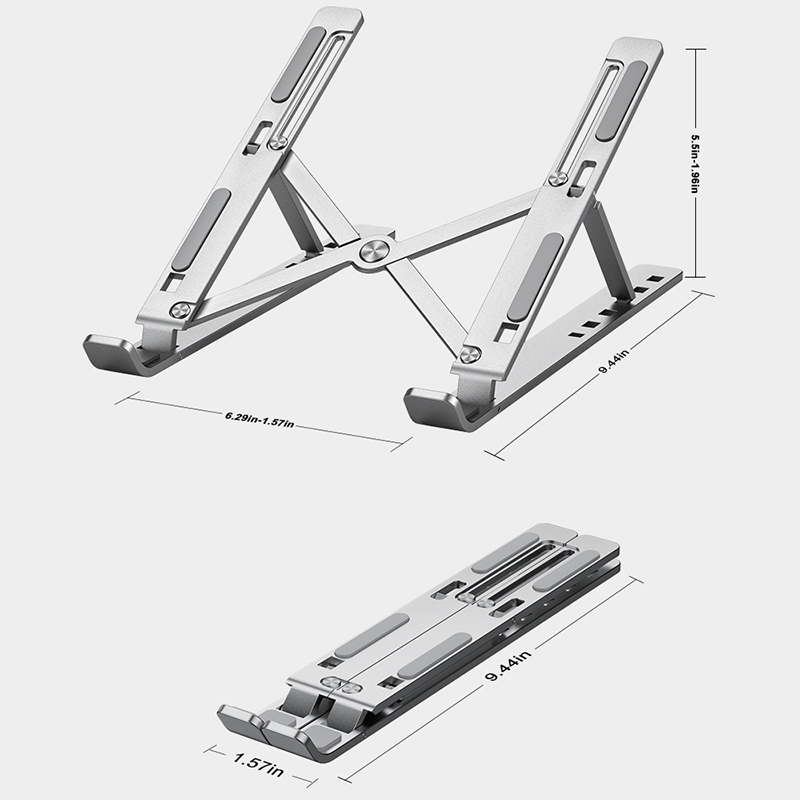 Supporto per laptop pieghevole - Desk Setup Macbook recensione e prezzo