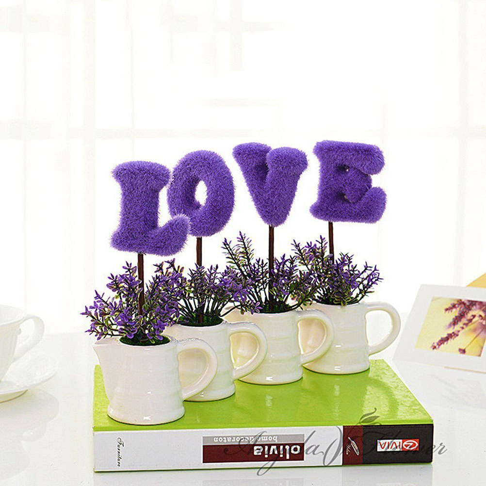 Set di Piante Artificiali a Fo - Plant Pot Small Desk recensione e prezzo