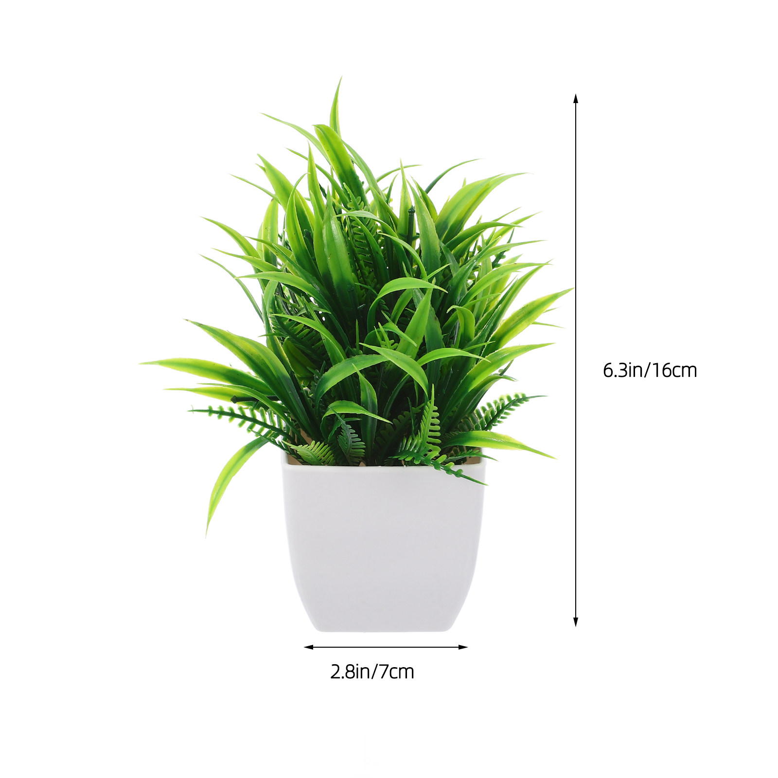 Set di 3 Piccole Piante Artifi - Plant Pot Small Desk recensione e prezzo