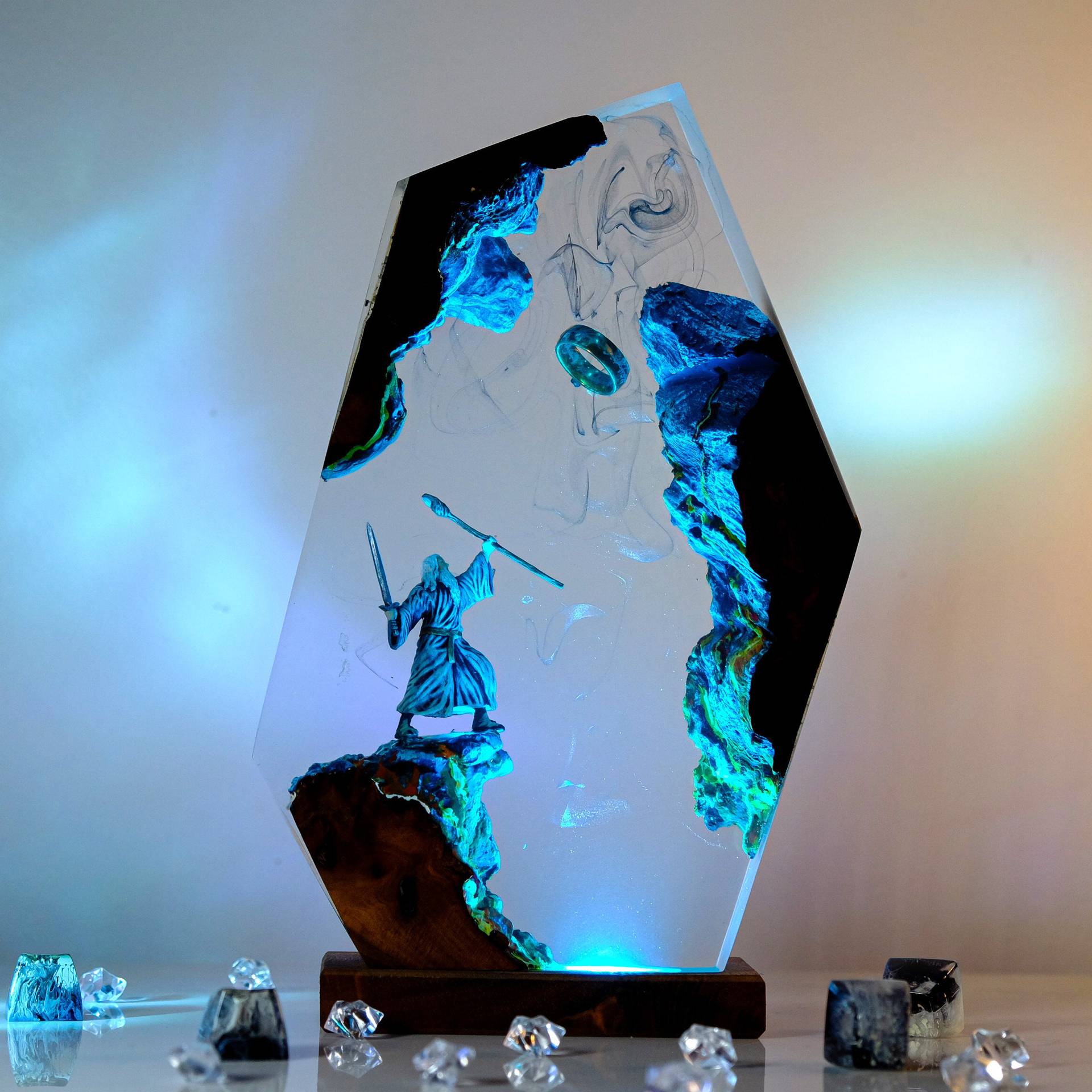 Lampada da Tavolo in Resina co - Desk Setup Desk recensione e prezzo