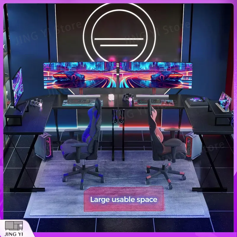 Scrivania da Gaming a L con Su - Desk Setup No Monitor recensione e prezzo