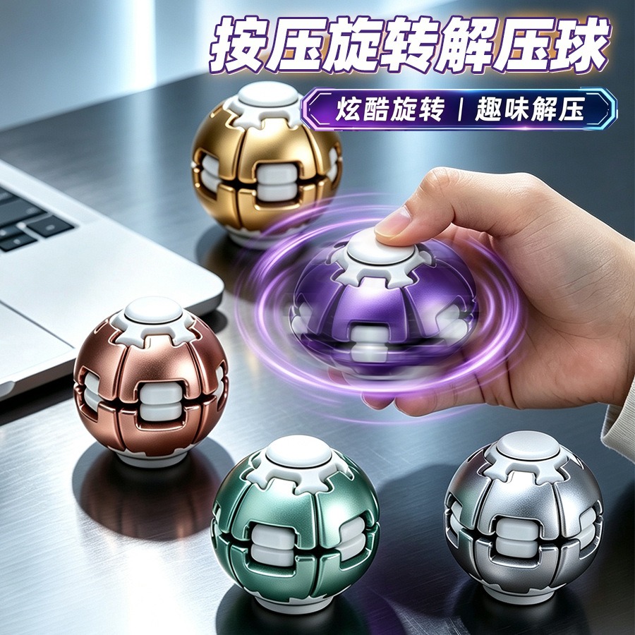 Fidget Spinner a Sfera 3D Stam - Desk Setup Gear recensione e prezzo