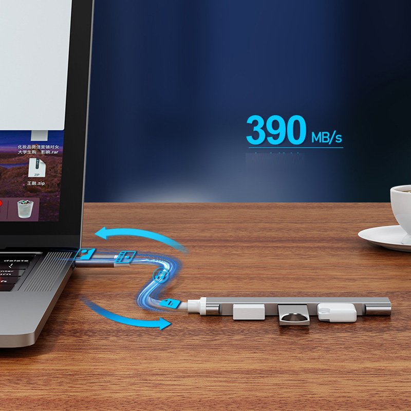 Hub USB 3.0 TYPE-C 3.1 a 4 por - Desk Setup Usb Hub recensione e prezzo
