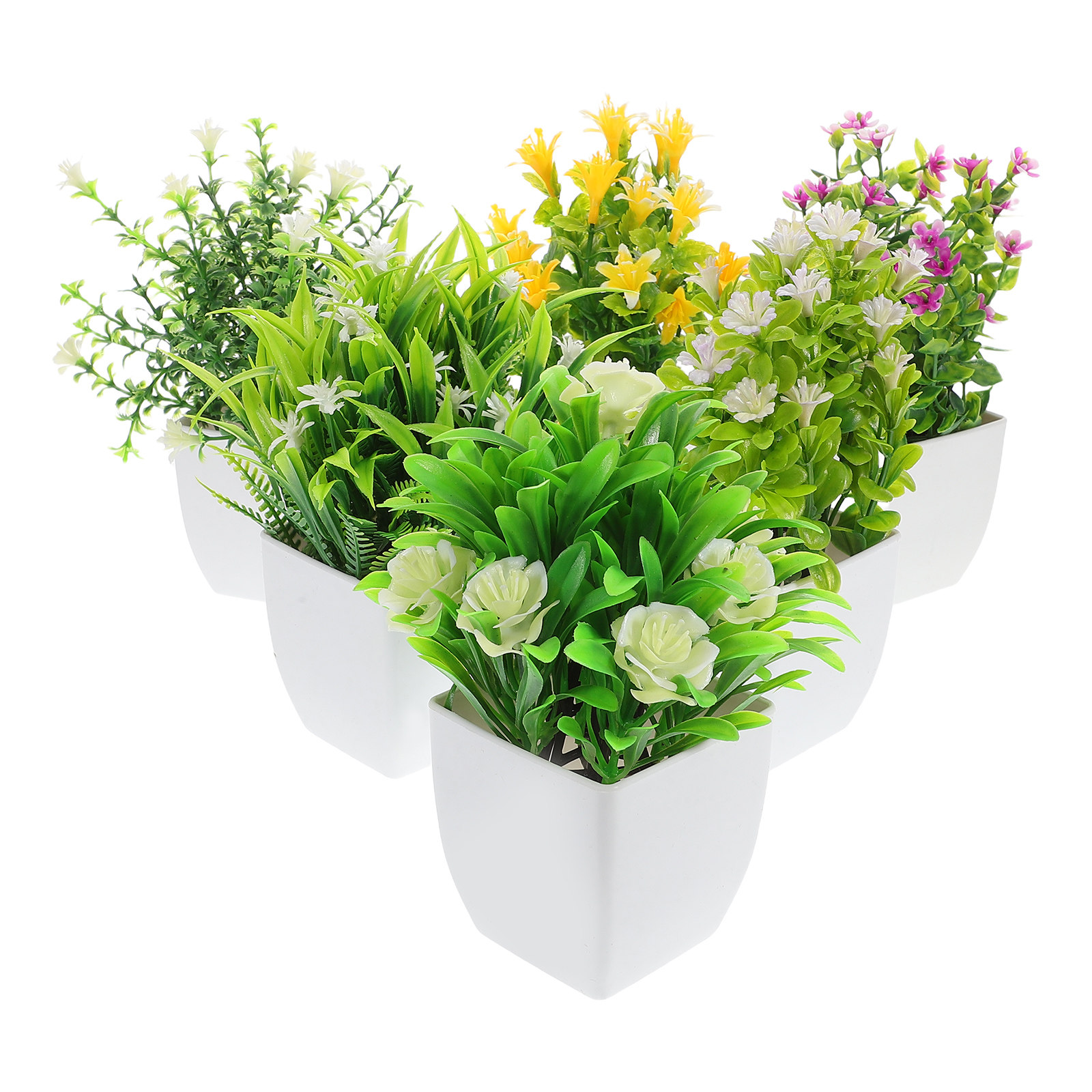 6 Piante Artificiali in Vaso R - Plant Pot Small Desk recensione e prezzo