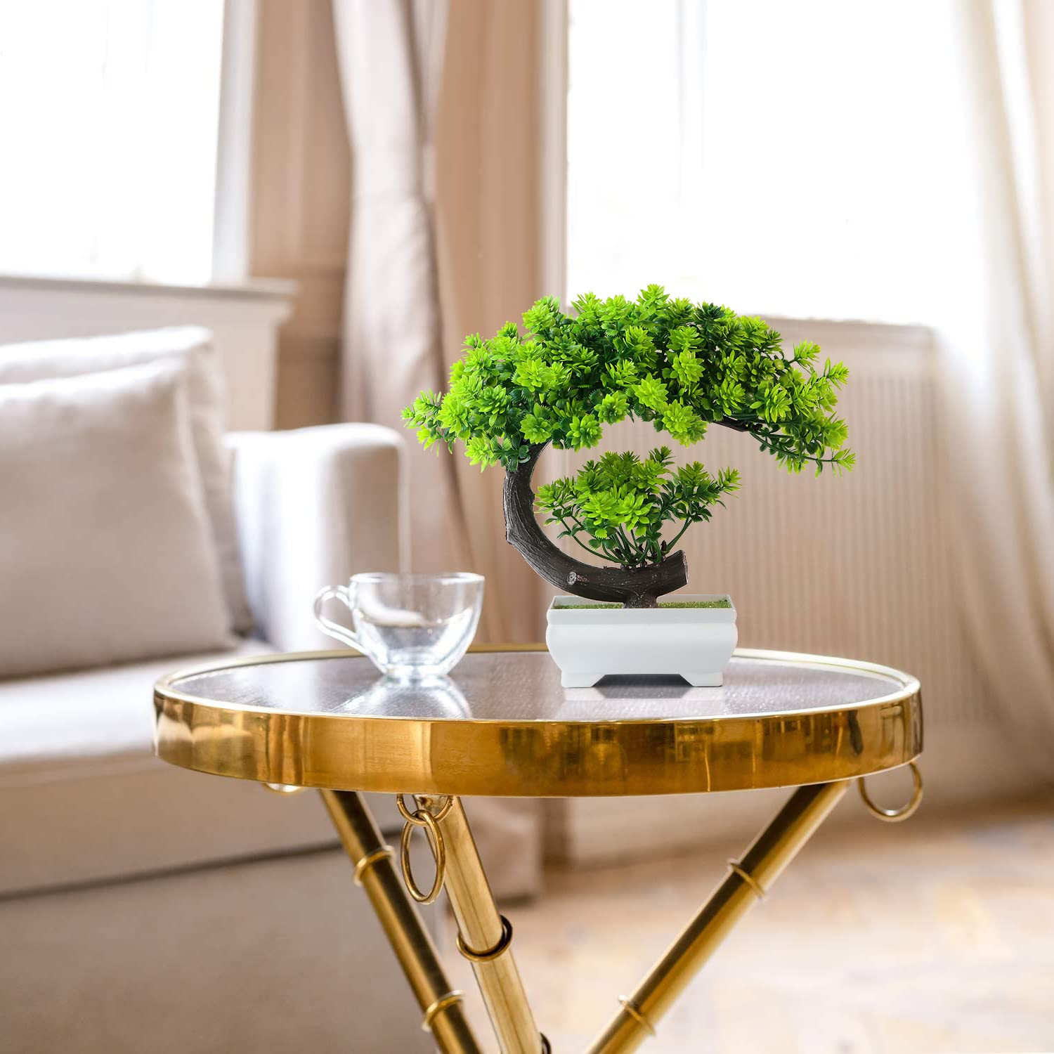 Uflower Piccole piante artific - Plant Pot Small Desk recensione e prezzo