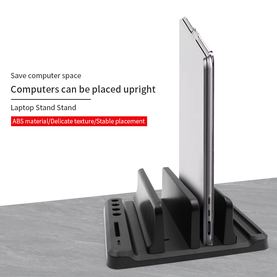Supporto verticale per laptop  - Desk Setup Macbook recensione e prezzo