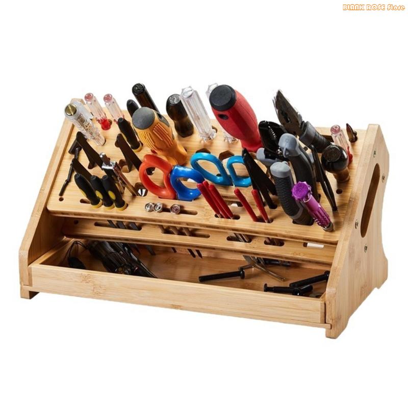 K1AE Scaffale in legno natural - Desk Setup Needs recensione e prezzo