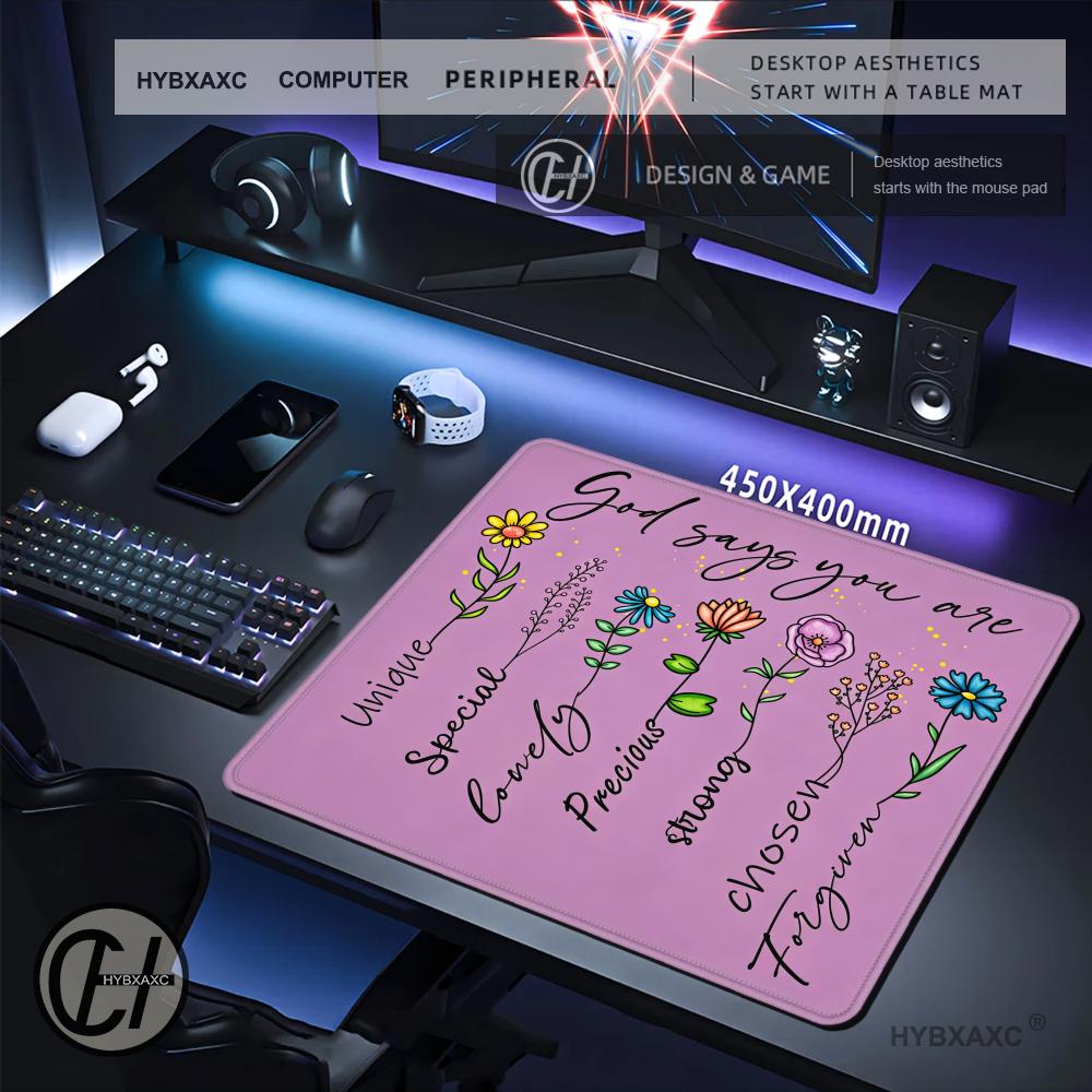 HYBXAXC Tappetino per mouse pi - Desk Setup Quotes recensione e prezzo