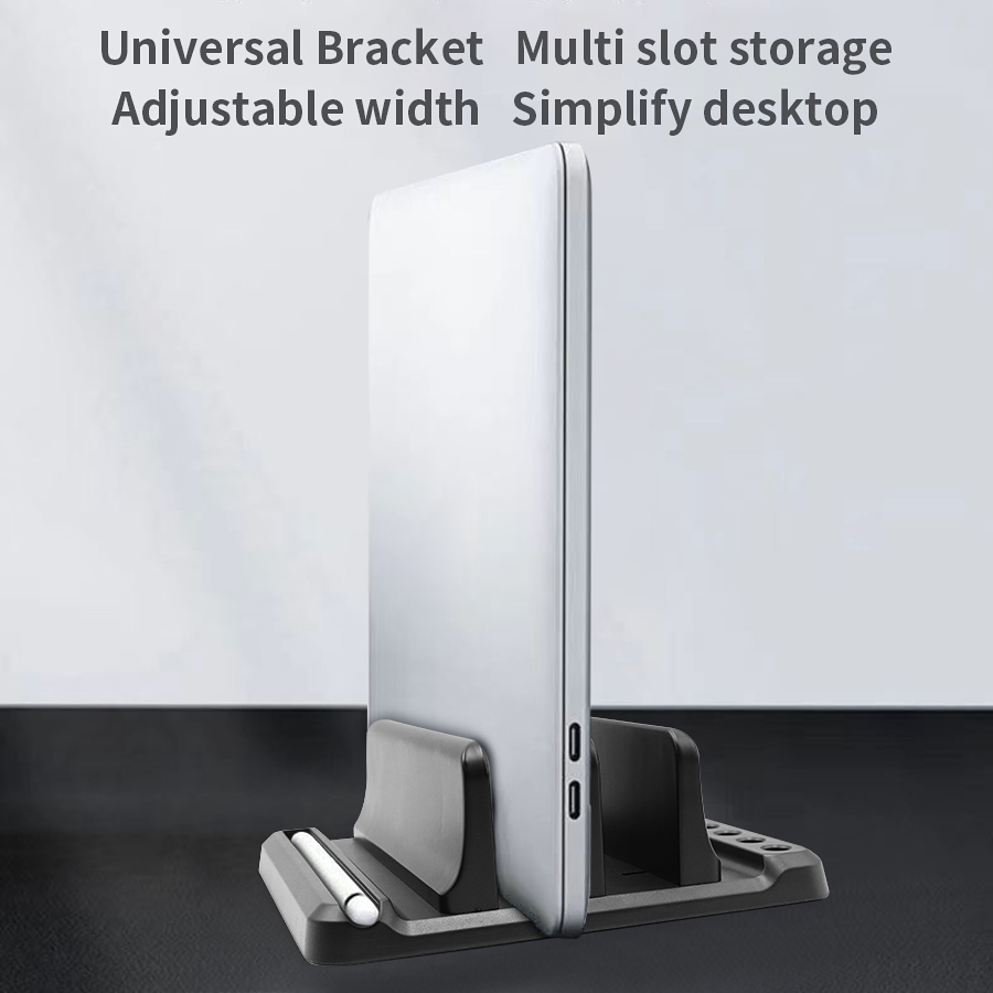 Supporto verticale per laptop  - Desk Setup Macbook recensione e prezzo