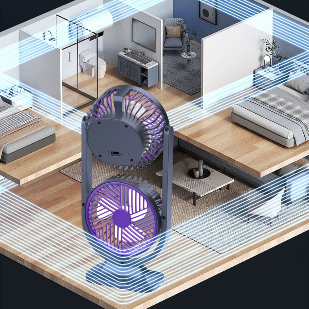 Ventilatore da Tavolo a Doppia - Desk Setup Gear recensione e prezzo