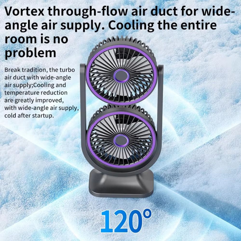 Ventilatore da Tavolo a Doppia - Desk Setup Gear recensione e prezzo