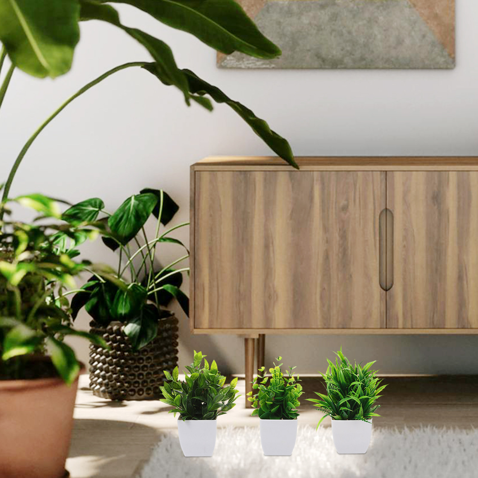 3 Pezzi di Piccole Piante Arti - Plant Pot Small Desk recensione e prezzo