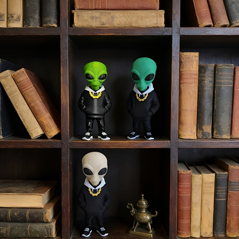 1 Pezzo Figura di Alieno Verde - Desk Setup Design recensione e prezzo
