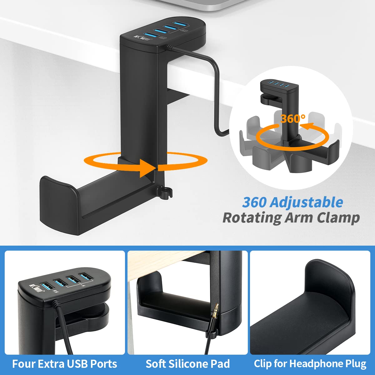 Supporto per cuffie da gaming  - Gaming Setup Desk recensione e prezzo